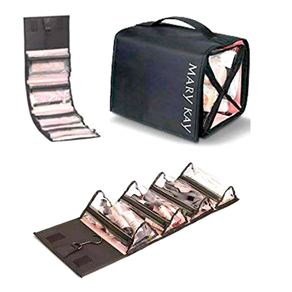 Mary Kay Black Travel Cosmetic Bag